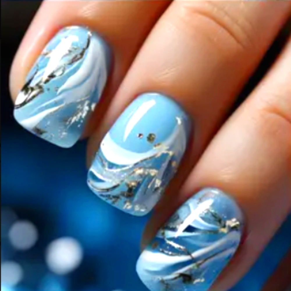 #19 Nails press on